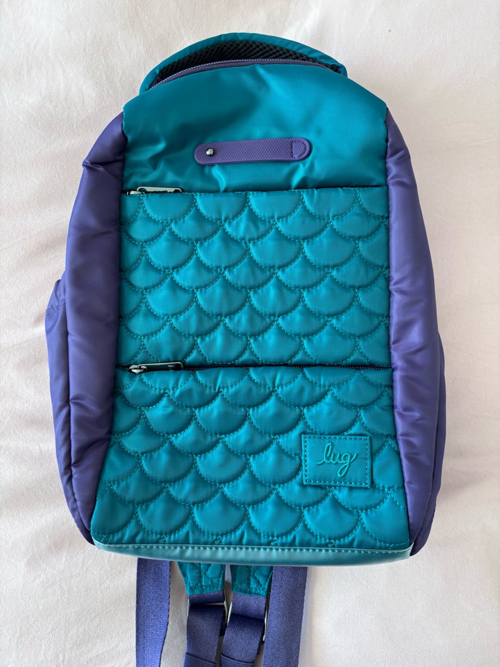 Lug Hopper Shorty Backpack - RARE Mermaid Color Scheme EUC